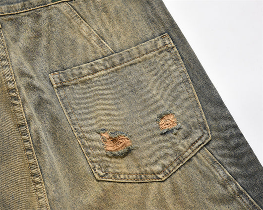 Pantalón Denim Recto Holgado con Bolsillos Fashion National - Image 13