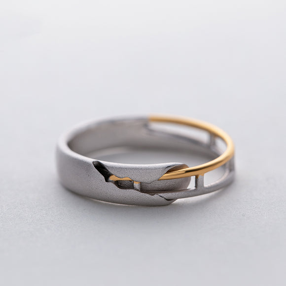 Anillos de Plata Esterlina Minimalistas para Pareja