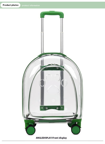 Mochila Transportadora Panorámica para Mascotas con Ventana Transparente - Image 25