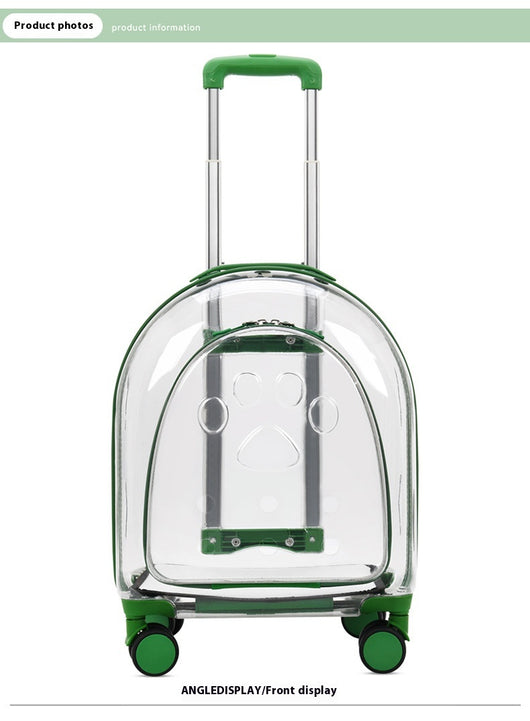 Mochila Transportadora Panorámica para Mascotas con Ventana Transparente - Image 25