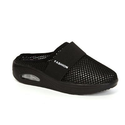 Pantuflas Baotou de Malla Ligera con Cuña - Tallas Grandes - Image 9