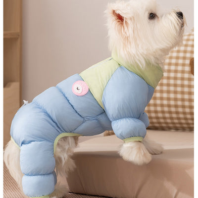 Abrigo Acolchado Premium para Mascotas - Chaqueta Térmica Diseño Osito con Cierre - Image 15