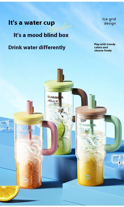 Vaso Portátil de Gran Capacidad con Popote - Tritan Resistente - Image 11