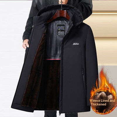 Chaqueta Acolchada de Algodón Estilo Retro para Hombre - Image 2