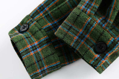 Camisa Vintage Japonesa Gruesa para Hombre - Image 10