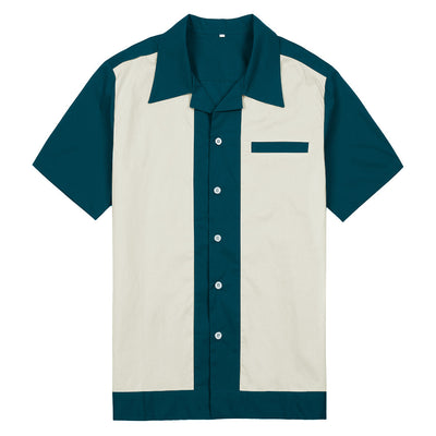 Camisa de Verano con Costuras Punk para Hombre - Image 5