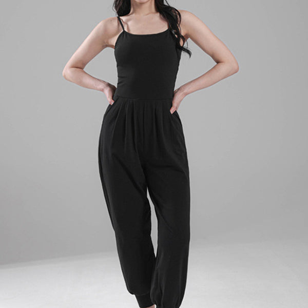 Mono Deportivo Yoga Ajustable con Tirantes Cruzados