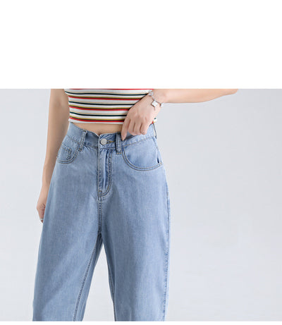 Jeans Holgados de Cintura Alta en Tencel - Comodidad Total - Image 15