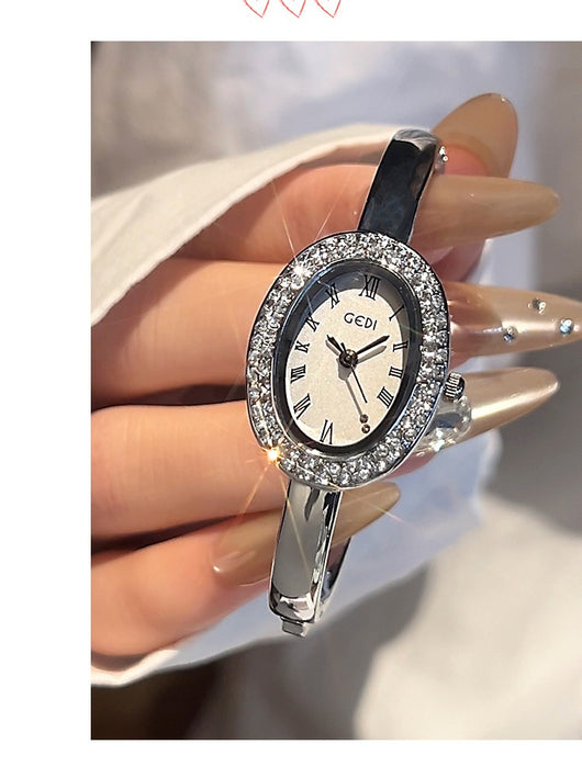 Reloj Pulsera Mujer Diseño Ovalado Elegante - Image 7