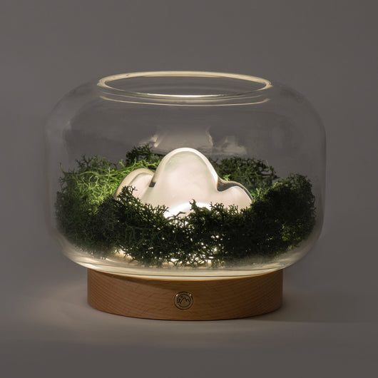 Lámpara Aromática de Cristal Four Seasons - Luz Nocturna Decorativa de Montaña - Image 6