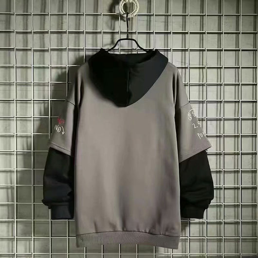 Suéter Fleece Hombre Estilo Dos Piezas Oversize - Image 10