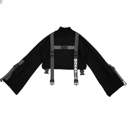 Suéter Corto Funcional con Forro Polar y Webbing Deportivo - Image 15