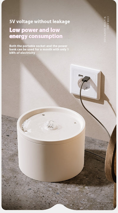 Fuente Automática para Gatos con Filtro Cerámico y Circulación Silenciosa - Image 14