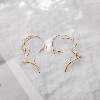 Aretes de Plata 925 Diseño Cuernos de Hada Mística - Image 10