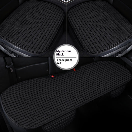Juego de 3 Cojines de Lino para Asiento de Auto - Image 16