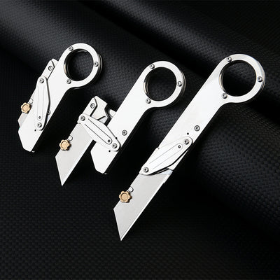 Cuchillo de Precisión Profesional en Acero Inoxidable con Hojas Intercambiables - Image 3