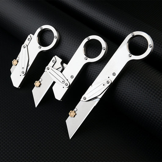 Cuchillo de Precisión Profesional en Acero Inoxidable con Hojas Intercambiables - Image 3