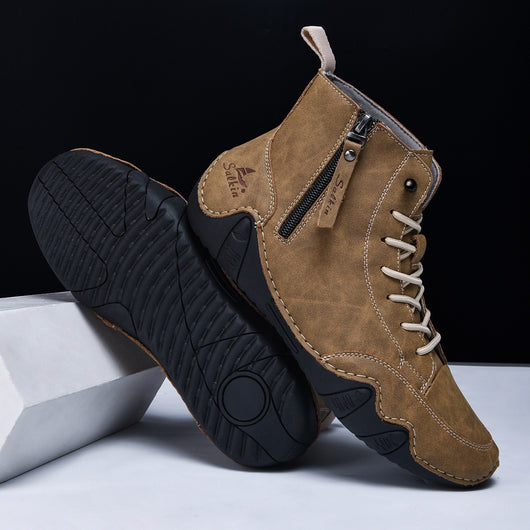 Botas Altas Artesanales para Hombre - Estilo Casual y Cómodo - Image 43