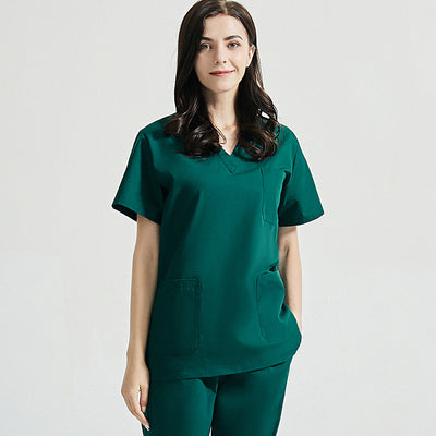 Bata Quirúrgica de Gasa de Algodón Estilo Coreano para Mujer - Image 7