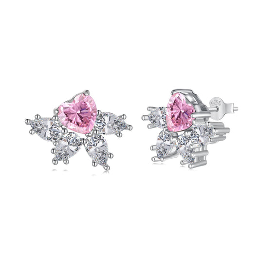 Aretes y Collar de Plata Esterlina 925 Estilo Europeo Americano para Mujer - Image 12