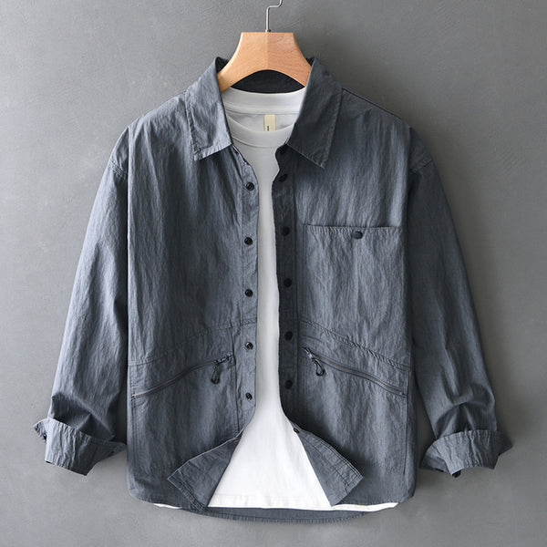 Camisa Casual de Manga Larga para Hombre