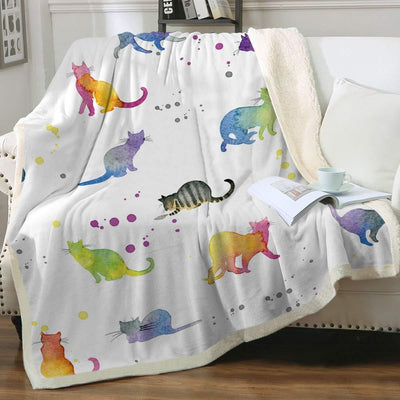 Manta Sherpa para Niños con Estampado de Animales - Doble Capa - Image 41