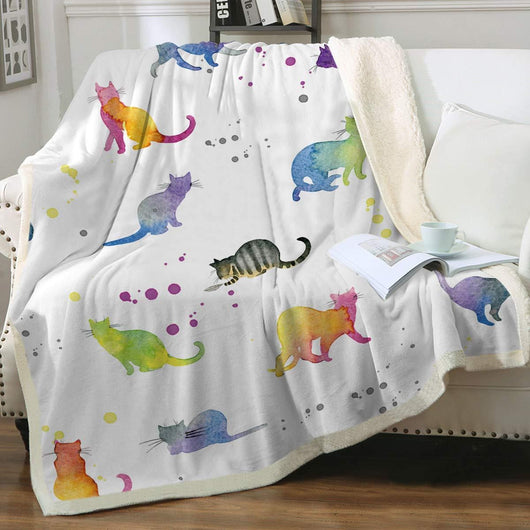 Manta Sherpa para Niños con Estampado de Animales - Doble Capa - Image 41