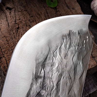Cuchillo Forjado para Deshuesar y Picar Huesos - Profesional de Cocina - Image 7