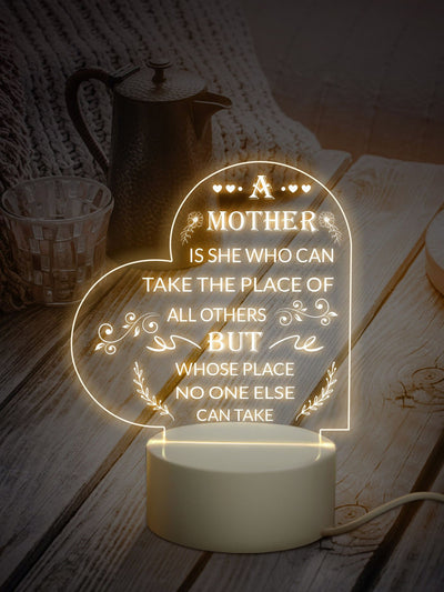 Lámpara Nocturna Cálida Personalizada para Dormitorio Materno - Image 18