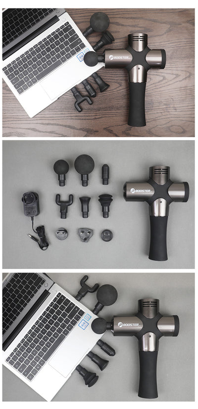 Pistola de Masaje Booster Pro3 - Recuperación Muscular y Relajación de Fascia - Image 4