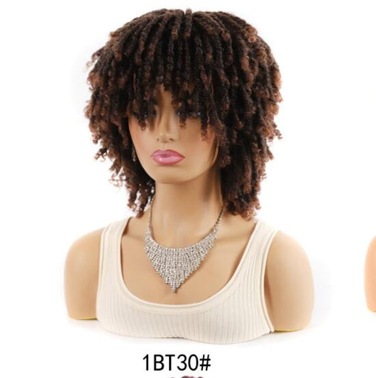 Peluca Afro Rizos Pequeños 6 Pulgadas - Cabello Natural y Voluminoso - Image 7