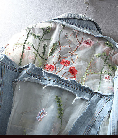 Abrigo Vintage Bordado Suelto y Casual para Mujer - Image 13