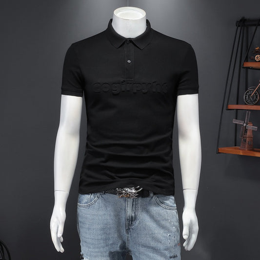 Polo Slim Fit con Monograma para Hombre - Diseño Moderno y Versátil - Image 2