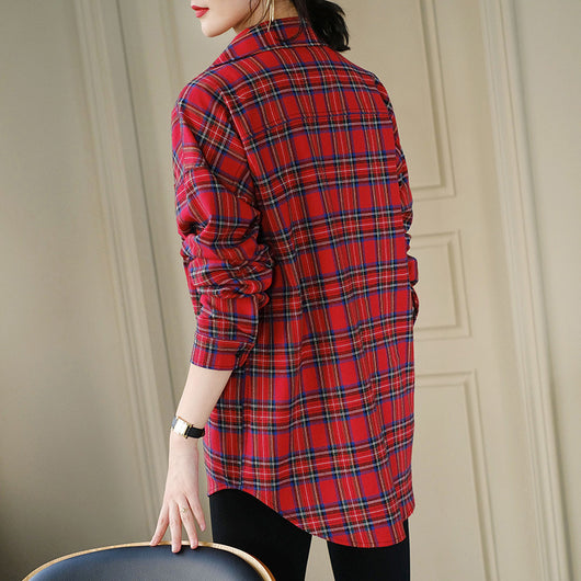 Blusa de Algodón para Mujer Manga Larga Colección Otoño - Image 4