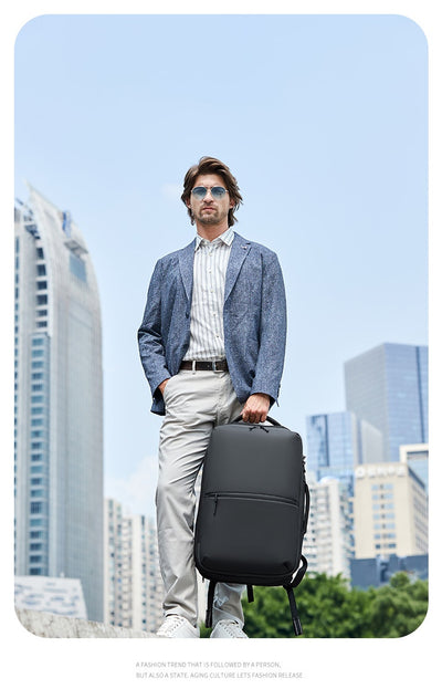 Mochila Profesional Impermeable para Hombre con Compresión Inteligente - Image 14