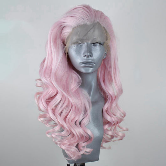 Peluca Frontal de Encaje Sintético Premium para Mujer - Image 3