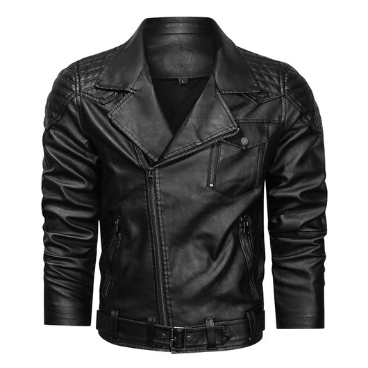 Chaqueta de Cuero PU para Motociclista - Estilo Racing Profesional - Image 3