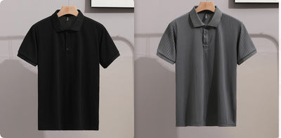 Camisa Ejecutiva Slim Fit de Manga Corta con Cuello Solapa - Image 14