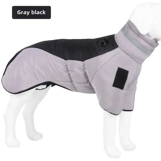 Abrigo Impermeable para Perros Grandes - Chaleco Térmico Reflectante para Invierno - Image 7