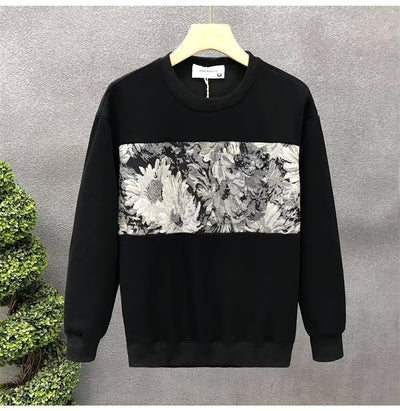 Sudadera Cuello Redondo para Hombre - Comodidad Clásica - Image 31