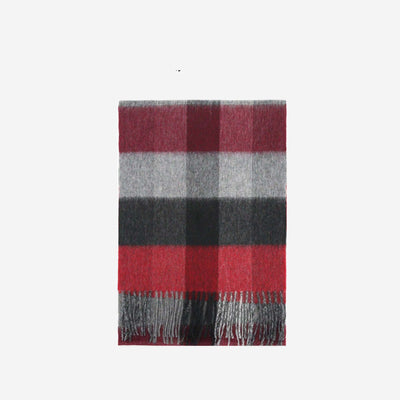 Bufanda Cuadros Gruesa Minimalista para Hombre y Mujer - Image 13