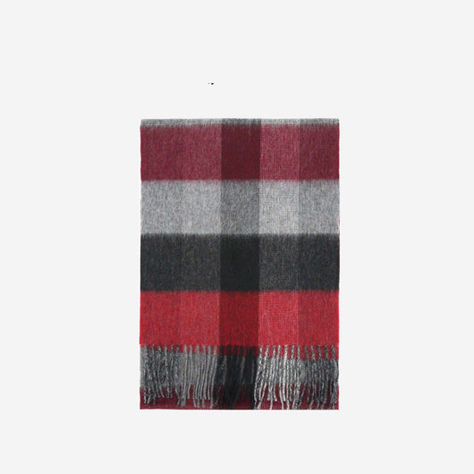 Bufanda Cuadros Gruesa Minimalista para Hombre y Mujer - Image 13