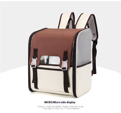Mochila Transportadora de Gatos Respirable y Plegable - Image 12