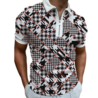Camiseta Suelta Estampada de Manga Corta para Hombre - Image 11