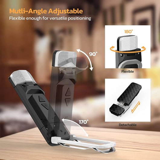 Lámpara de Lectura LED Plegable con Protección Ocular y Puerto USB - Image 16