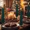 Vela Aromática de Piña de Navidad - Aroma Navideño Premium