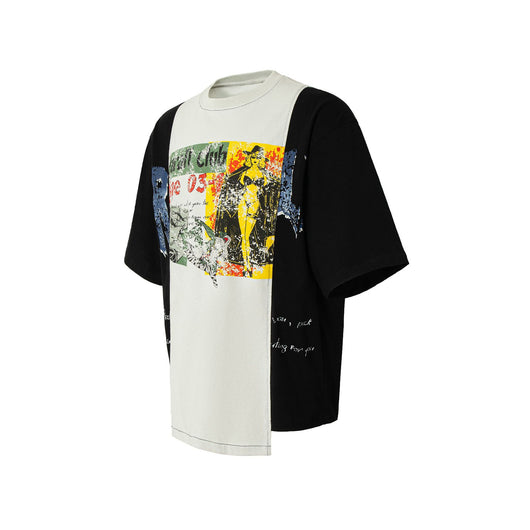 Camiseta Estampado Colage Deconstruido Verano Street - Image 4