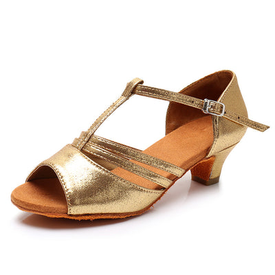 Zapatos de Danza Latina para Niñas Principiantes - Image 17