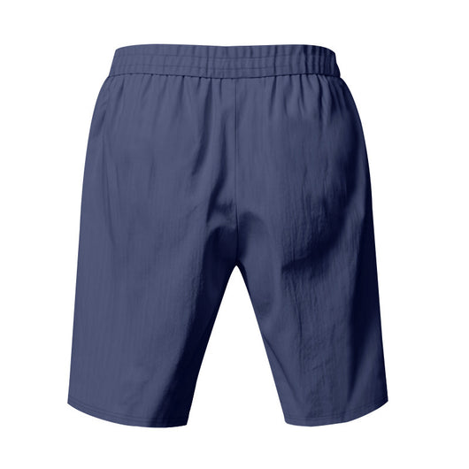 Shorts de Lino Sueltos para Hombre - Estilo Playa Casual Lavado - Image 35