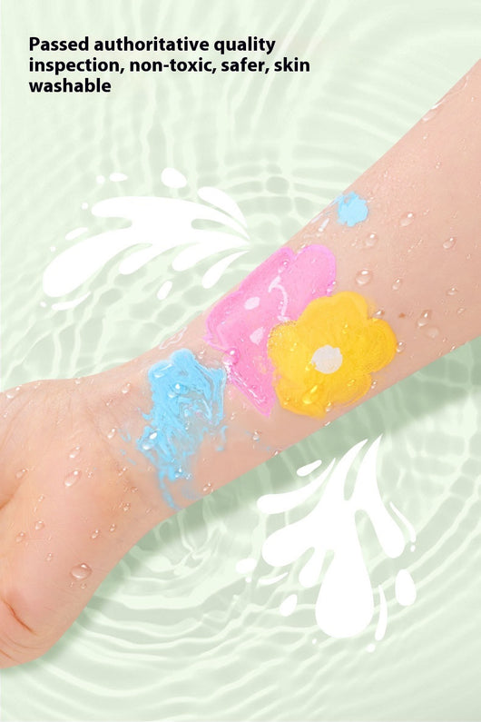 Juego de 36 Colores Acrílicos Opacos con Pincel Overlay - Image 10
